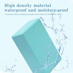 EVA Yoga Block Solid Color Gym Training Blocks Moisture-Proof High Density Yoga Blocks Body Shaping Yoga Blocks Yoga Supplies