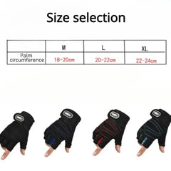 Outdoor Sport Gloves for Men Women Wrist Guard Fitness Gym Cycling Hiking Boxing Exercise Training Workout Long Wrist Fingerless