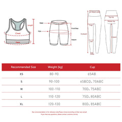 Ctenkevet Two Piece Fitness Sports Set Women Workout Yoga Outfit Strapless Bra Woman 2Ps Gym Crop Top Deportivos Mujer Gym Suits