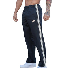 American-style best-selling thin, sporty, casual, simple, trendy, loose, wide-leg jogging long pants for men