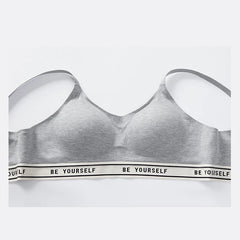 Women's Beautiful Back Sports Bra Elastic Sleeveless Vest Breathable Slim Crop Top with Adjustable Shoulder Straps