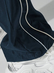 Men's Striped Three - Color Casual Pants with Pockets, Suitable for Sports, Fitness and Jogging