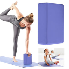 EVA Yoga Block Solid Color Gym Training Blocks Moisture-Proof High Density Yoga Blocks Body Shaping Yoga Blocks Yoga Supplies