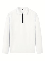 The new men's spring and autumn Waffle long-sleeved and long pants sportswear and casual set is made of comfortable and breatha