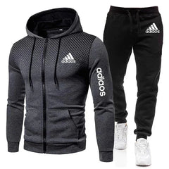 2025 New Men Running Set Sportswear Fashion Men Hoodie Fitness Gym Clothing Jogger Men'Smany sorts of Suit Sports